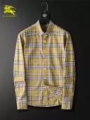 chemise burberry check shirts sky beige
